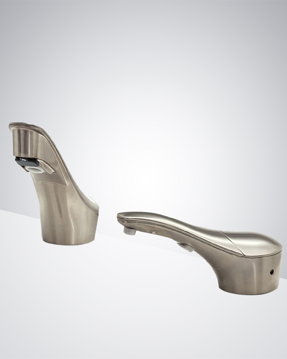 Brushed Nickel Faucet-Soap Dispenser Sets