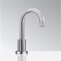 Chrome Automatic Sensor Touchless Basin Faucet