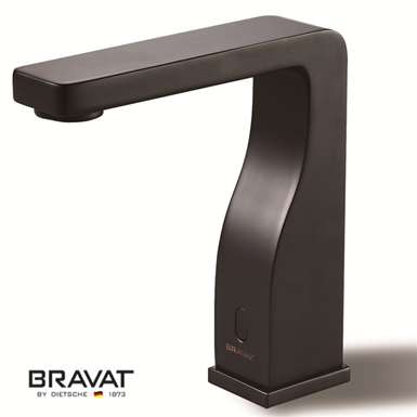 Oil Rubbed Bronze Contemporary touchless bathroom faucets